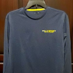 Ralph Lauren Polo Sport Men's Long-Sleeve Shirt - Grey/Blue